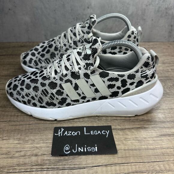 Adidas~Women's~Swift Run Cheetah Print Running Shoes~ Size 8.5 - Picture 1 of 8